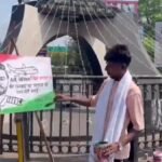 साहसी पायलट स्मित मच्छर की तस्वीर बनाकर किया सम्मान, सरकार से उचित सम्मान देने की मांग