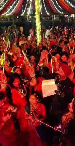 Dhanbad Dandiya Night: यूनियन क्लब में डांडिया की खनक, गरबा के रंग में रंगा धनबाद
