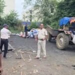 बारामुड़ी खटाल में अवैध कोयले का भंडाफोड़, 150 बोरी कोयला जब्त; दो पिकअप वैन भी पुलिस के कब्जे में