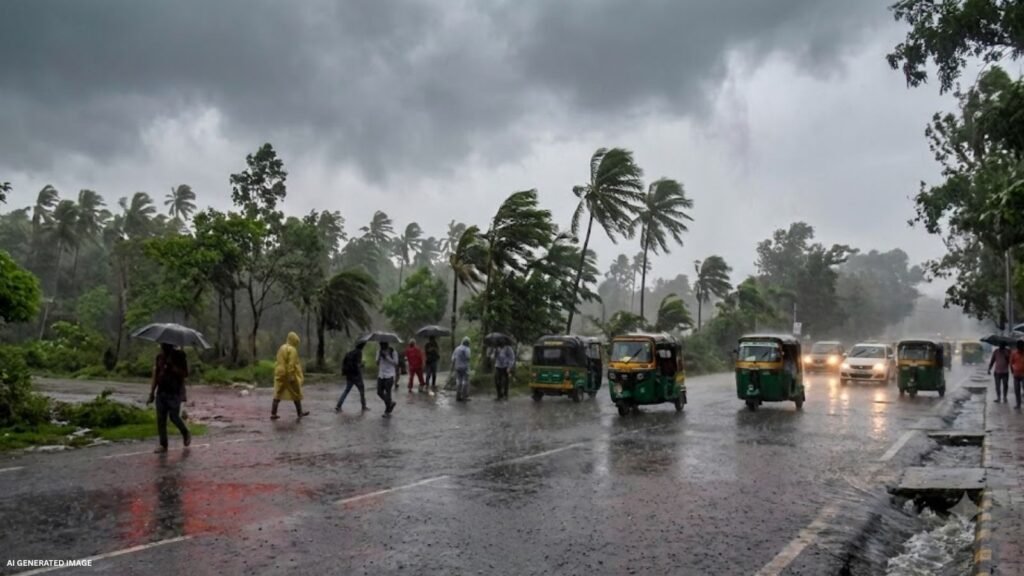 Jharkhand Weather Update: चक्रवात अर्नब का झारखंड में असर, छह जिलों में भारी बारिश और तेज हवा का अलर्ट